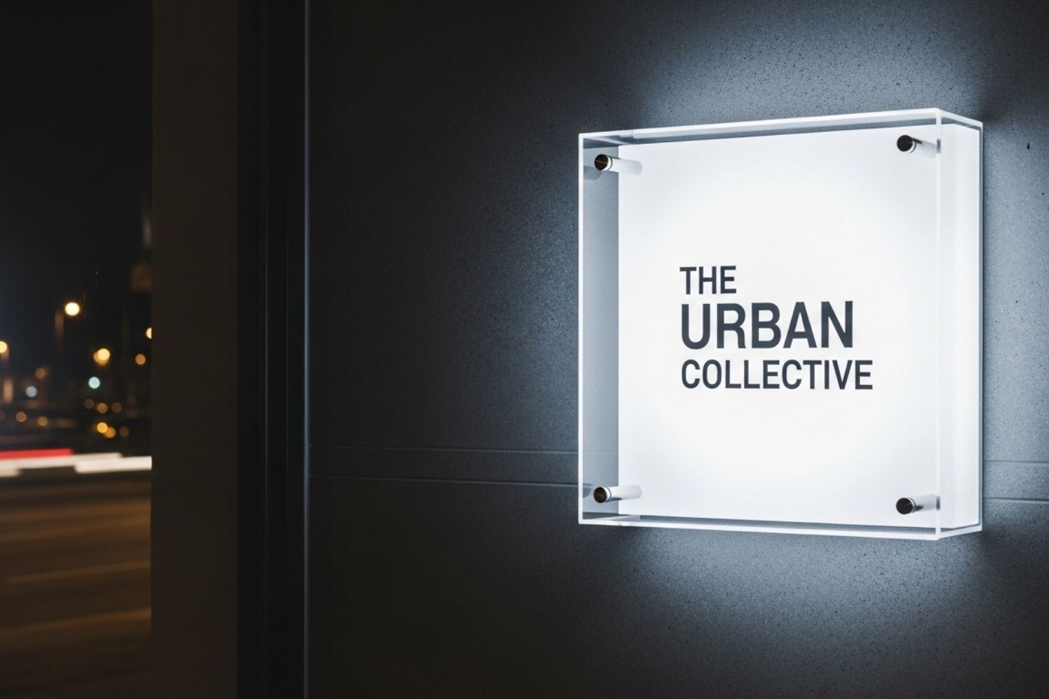 Işıklı Pleksi Kutu