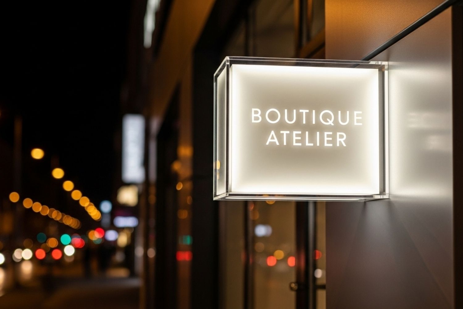 Işıklı Pleksi Kutu