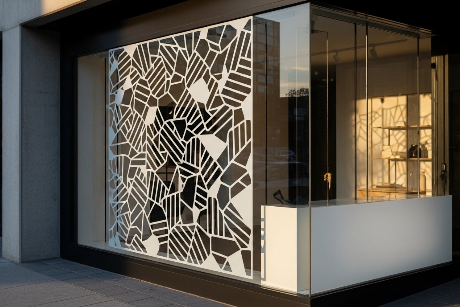 Vitrin Sticker Baskes